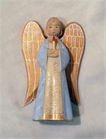 Russian Hand Made Wooden Angel