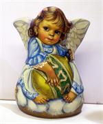Little Angel Wooden Carving by Marina Nadejdina