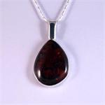 Dark Cognac Amber Pendant