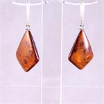 Cognac Amber Earrings 