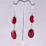Ruby  Earrings