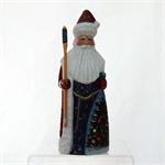 Russian Wooden Santa by Nikifarov