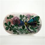 Russian Lacquer Box The Dragonfly from Fedoskino Village