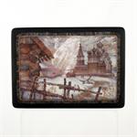 Russian Lacquer Box Stormy Sky by Sergei Kozlov from Fedoskino