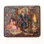 Russian Lacquer Box Morozko by Dobrin from Kholui Village