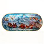 Russian Lacquer Box Winter Fun by Rogatova from Fedoskino