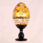 Russian Wooden Egg with Church