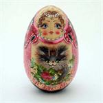 Girl with Cat Matryoshka
