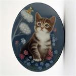 Kitten and Butterfly