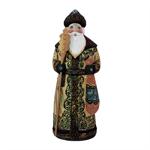 Santa In Golden Coat