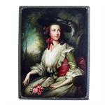 Lady with Roses