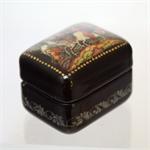 Russian Lacquer Box Palekh Miniature by Smirnov