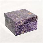 Charoite Box Hand Made in Siberia