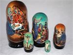 Russian Matryoshka Nesting Doll Nativity by Alexei