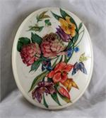 Russian Lacquer Box Flowers by Tatiana Feodorova from Fedoskino