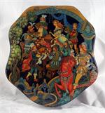 Russian Lacquer Box by Vera Smirnova Snow White Village Palekh
