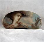 Russian Lacquer Box by Pavel Anokhin Farewell from Fedoskino
