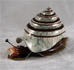 Russian Lacquer Box The Snail by Karina from Fedoskino