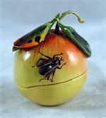 Russian Lacquer Box The Apple by Karina from Fedoskino