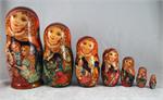 Russian Matryoshka Nesting Doll The Nutcracker by Sukhovey
