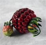 Russian Lacquer Box The Raspberry by Karina from Fedoskino