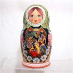  Frog Princess Matryoshka Nesting Doll 10 Nest Hand Painted