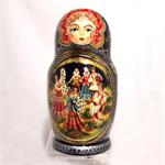 Girls Dancing Matryoshka Nesting Doll from Moscow Russia