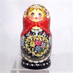 Girl with Floral Wreath Matryoshka Nesting Doll from Sergiev Posad Russia