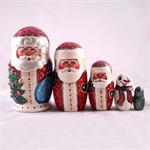 Russian Santa Matryoshka Nesting Doll