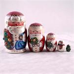 Russian Santa Matryoshka Nesting Doll
