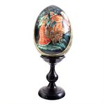 Russian Wooden Egg Magic Apples Fairy Tale