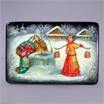 Russian Lacquer Box From Fedoskino After Water by Balbanova