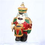 Russian Nutcracker Wooden Hand Made Ornament for Christmas 