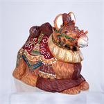Russian Handmade Christmas Ornament The Camel Carving from Russia