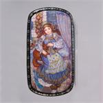 Russian Lacquer Box At Home by Malusheva from Fedoskino Village