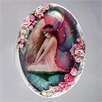 Russian Lacquer Box Beautiful Fairy by Vesnushka from Fedoskino Village