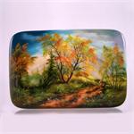 A Summer Landscape by Shalova from Fedoskino
