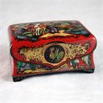 Russian Lacquer Box The Golden Cockerel from Village of Palekh