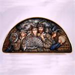 Russian Lacquer Box The Masquerade by Oleg Shapkin from Fedoskino