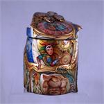 Russian Lacquer Box The Master of Time by Tuvaev from Fedoskino