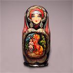 Russian Tales Matryoshka Nesting Doll by Ivanova from St Petersburg