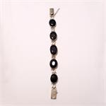Sapphire and 925 Sterling Silver Designer Bracelet Hand Made