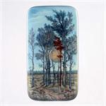 Russian Lacquer Box - Forest Moonlight - Fedoskino Village - Larina M.