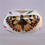 Russian Lacquer Box - Butterfly in Spring - Fedoskino Village - Fedyaeva