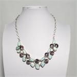 Larimar  and  Amethyst  Necklace
