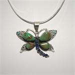 Turquoise and Lapis Pendant 
