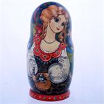 Russian Matryoshka Nesting Doll At the Fair by Andrei F.