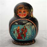 Russian Matryoshka Nesting Doll Lovers by Smirnov