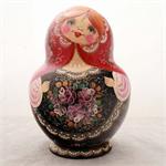 Russian Matryoshka Nesting Doll Floral by Lebedeva