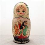 Russian Matryoshka Nesting Doll Lovers by Russian Artist
